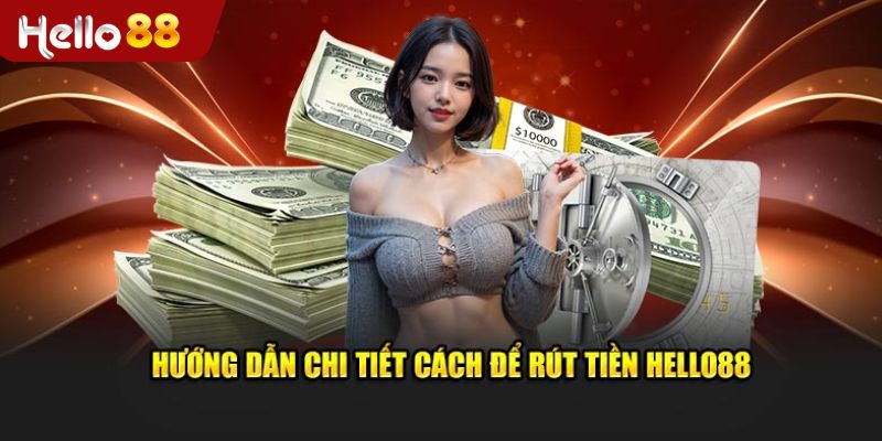 Khám phá các bước rút tiền Hello88