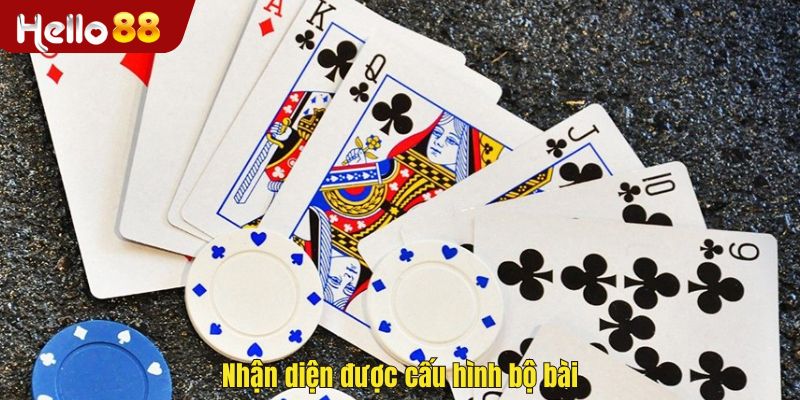 Nhận diện được cấu hình bộ bài