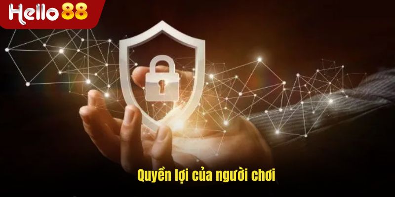 Quyền lợi của người chơi trong chính sách bảo mật Hello88